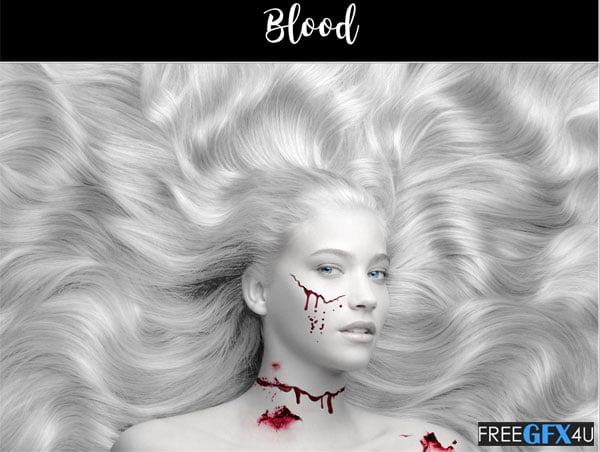 Blood PNG Overlays