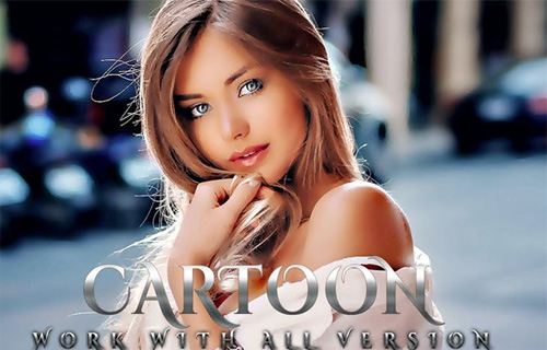 Cartoon Portrait Photoshop Action