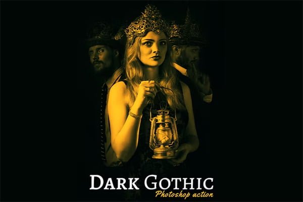 Dark Gothic Photoshop Action