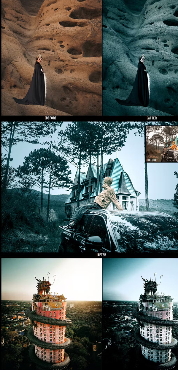 Fantasy Movie Photoshop Action