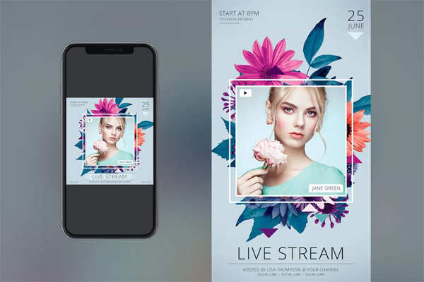 Live Stream Instagram Set Live Stream Instagram Set