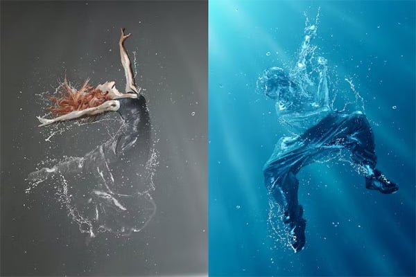 Photoshop Action Water Photoshop Action Water