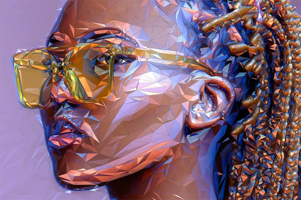 Polygon Effect for Photoshop