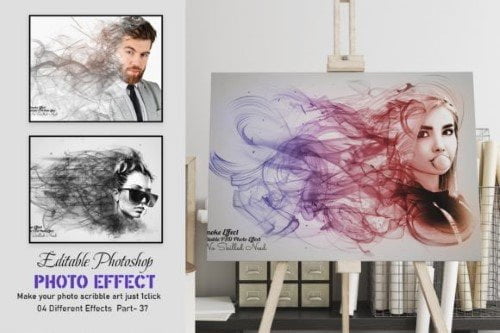 Smoke Editable Photo Effect Smoke Editable Photo Effect