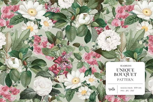 Unique Bouquet Pattern