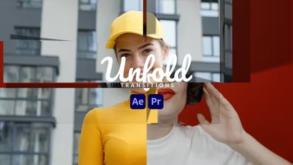 Videohive - Unfold Transitions Videohive - Unfold Transitions