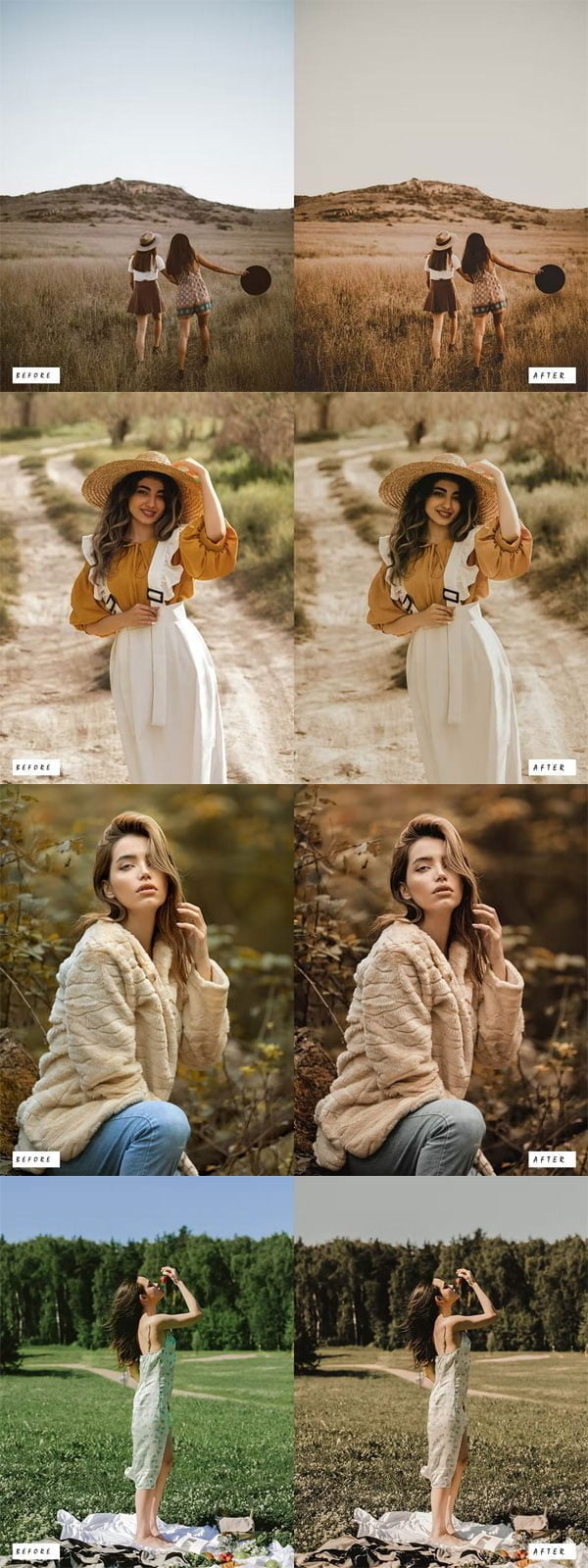 12 Golden Fall Lightroom Presets 12 Golden Fall Presets