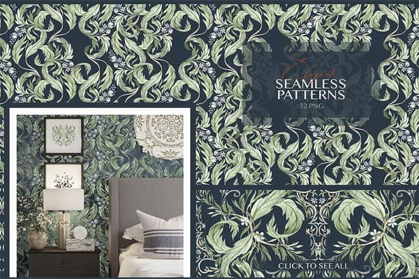 32 Stylish and Seamless Patterns