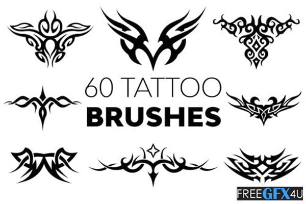 60 Tattoo Designs Brushes