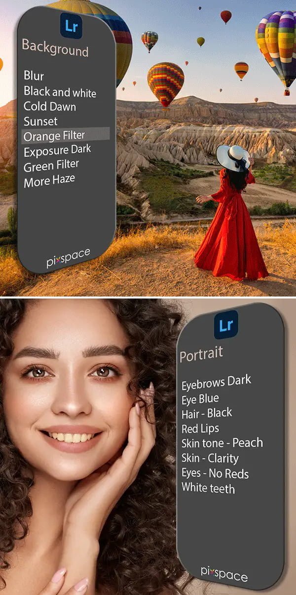 AI Portrait Intelligent Presets