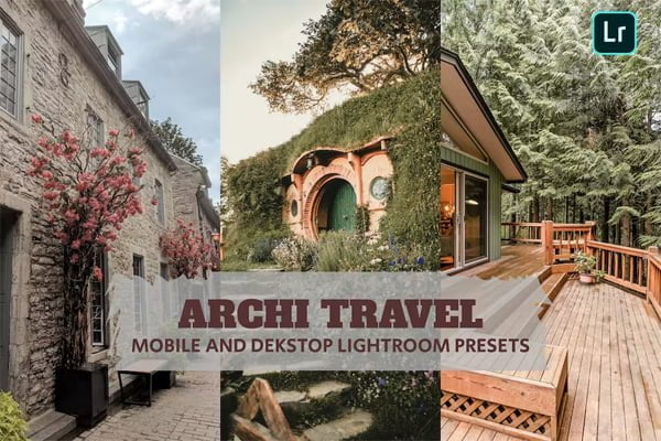 Archi Travel Lightroom Presets for Desktop and Mobile
