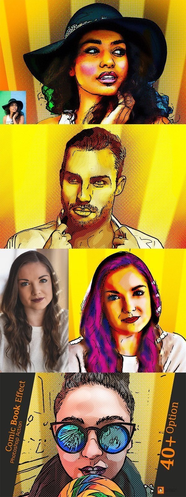 Comic Book Effect Photoshop Action
