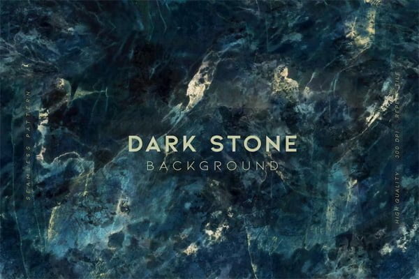 Dark Stone Pattern Background Dark Stone