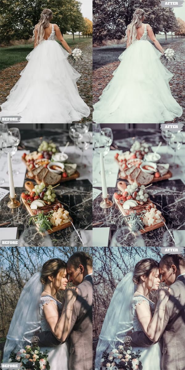 Elegant Wedding Lightroom Presets Dekstop Mobiles Elegant Wedding Lightroom Presets Dekstop Mobiles