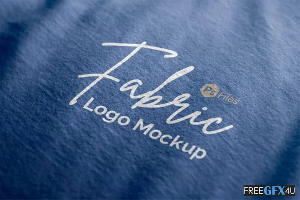Exquisite Fabric Logo Mockup Free Download Exquisite Fabric Logo Mockup
