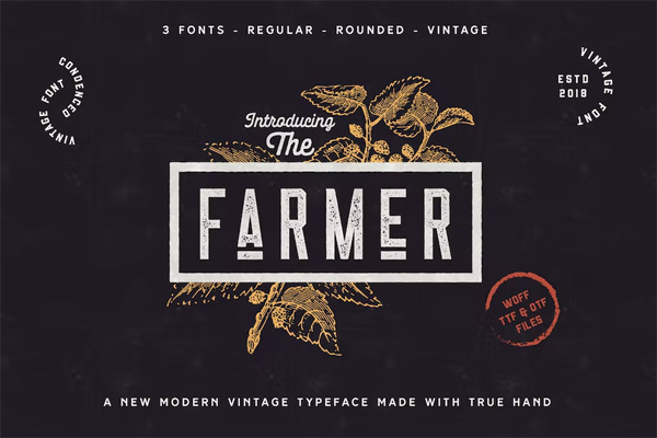 Farmer's Fountain Condensed Type Farmer's Fountain Condensed Type