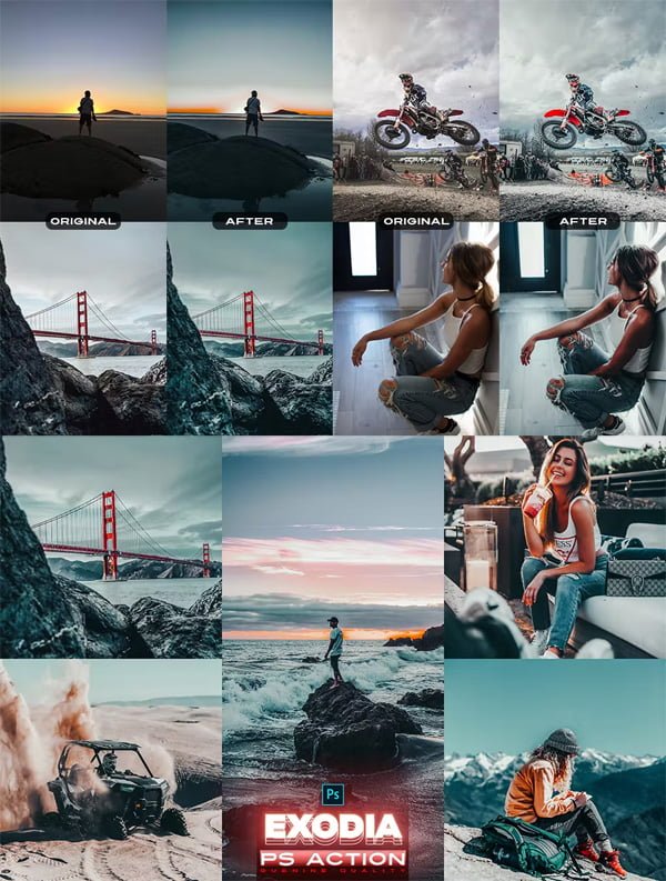 Glorious Photoshop Action Glorious Photoshop Action