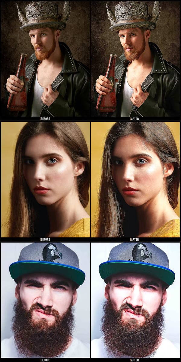 HDR Painting Photoshop Action HDR Painting Photoshop Action