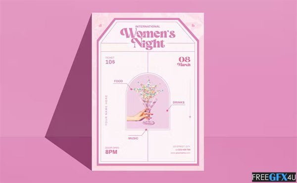 International Women's Day Flyer International Women's Day Flyer