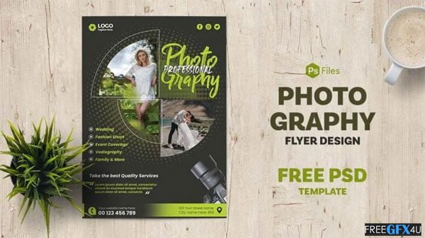 Photography Flyer Design PSD Templates Photography Flyer Design