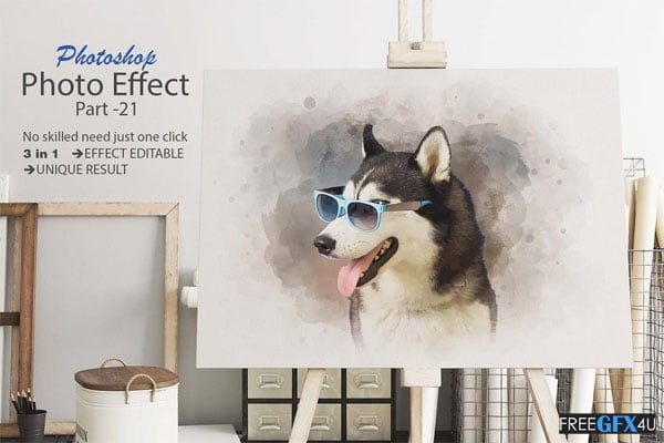 Realistic Painting Photo Effect Realistic Painting Effect