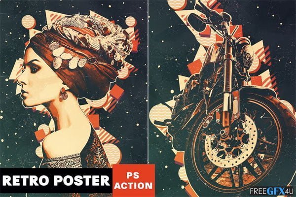 Retro Photoshop Action Retro Action
