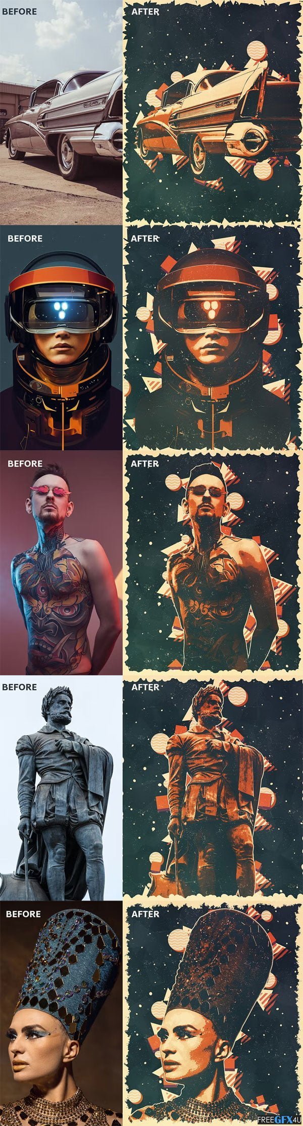 Retro Photoshop Action Retro Action