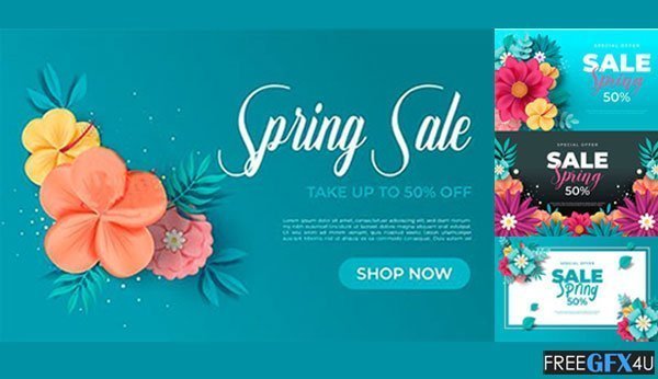 Spring Sale Banner