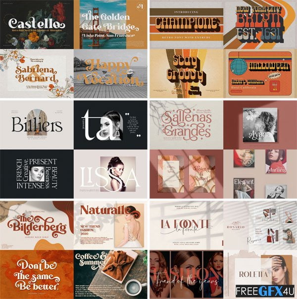 The Modern & Classic Font