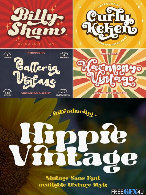 The Retro & Vintage Font