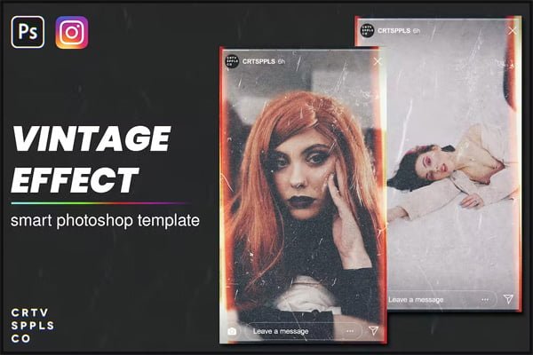 Vintage Effect for Instagram Stories Vintage Effect for Instagram Stories