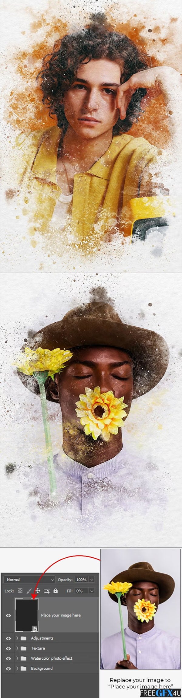 Watercolor Photo Effect