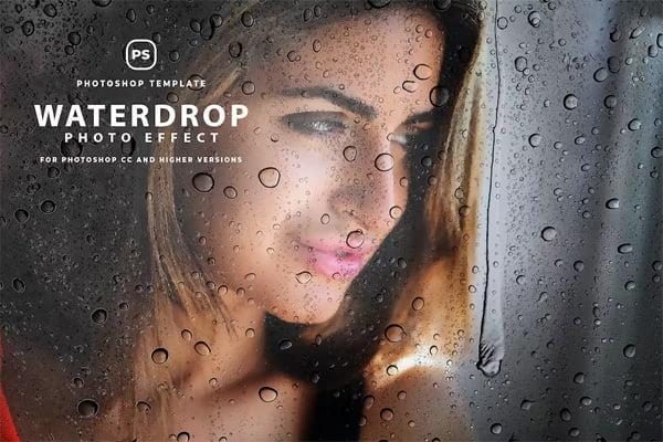 Waterdrop Photo Effect Waterdrop Photo Effect
