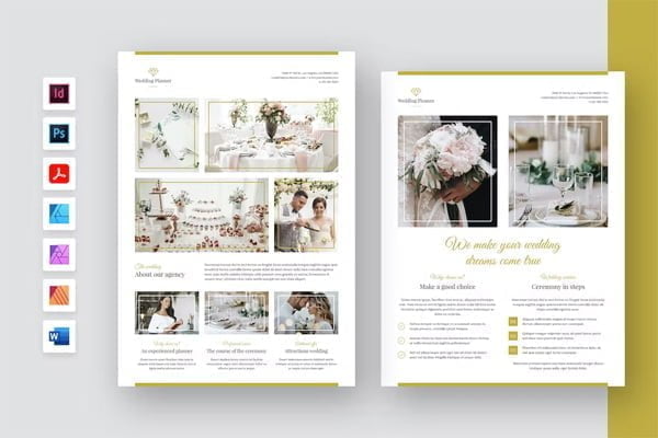 Wedding offer Flyer Template