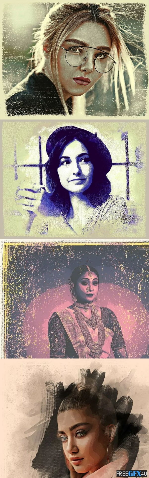 5 In 1 Vintage Photo Effect Free Download 5 In 1 Vintage Photo Effect