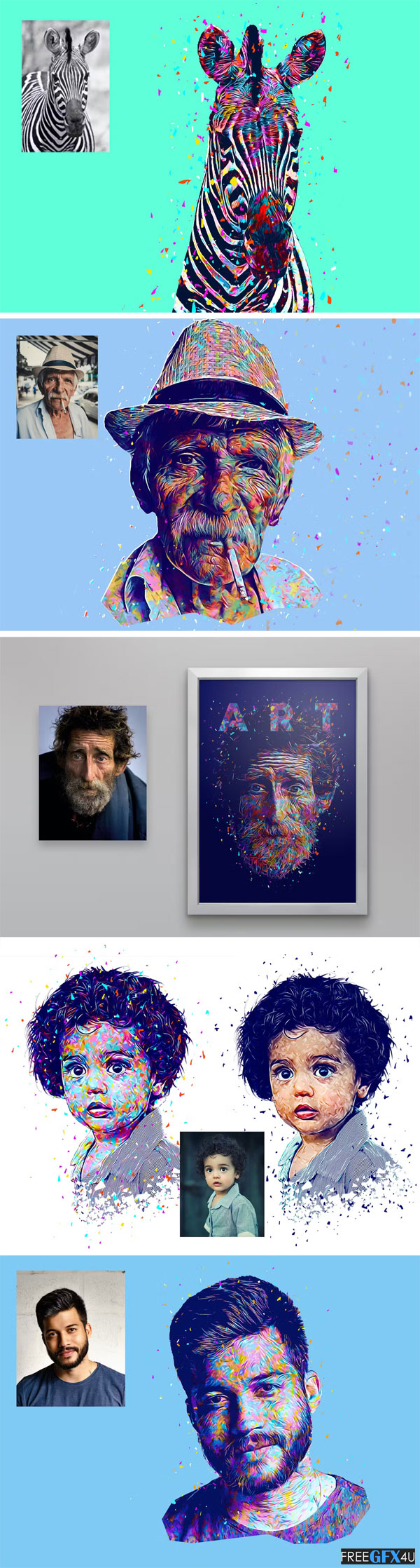 Abstract Photoshop Art Action Abstract Art Action
