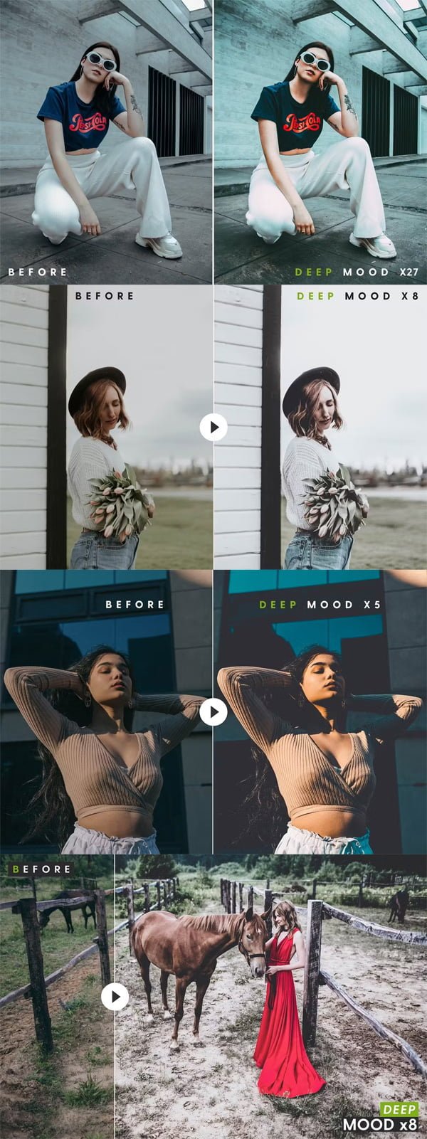 Deep Mood Actions and Presets