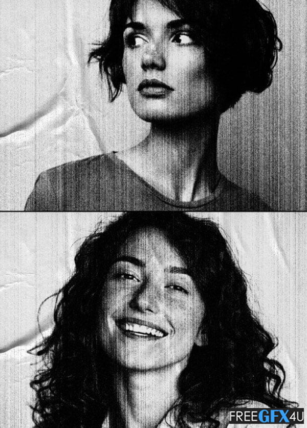 Copy Machine Photo Effect