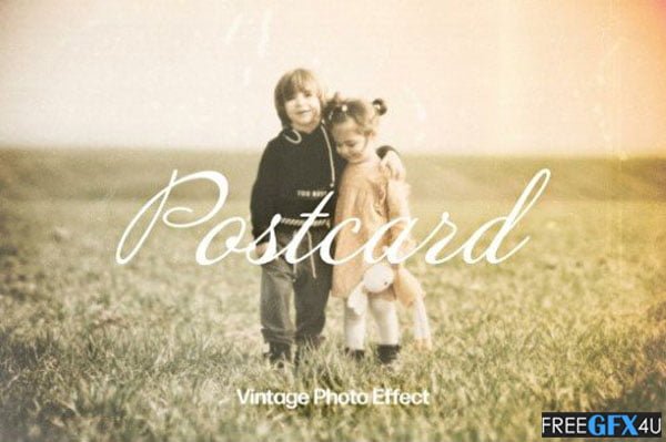 Vintage Portrait Photo Effect