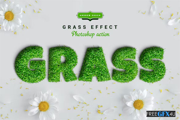 Grass Photoshop Action Free Download Grass Photoshop Action