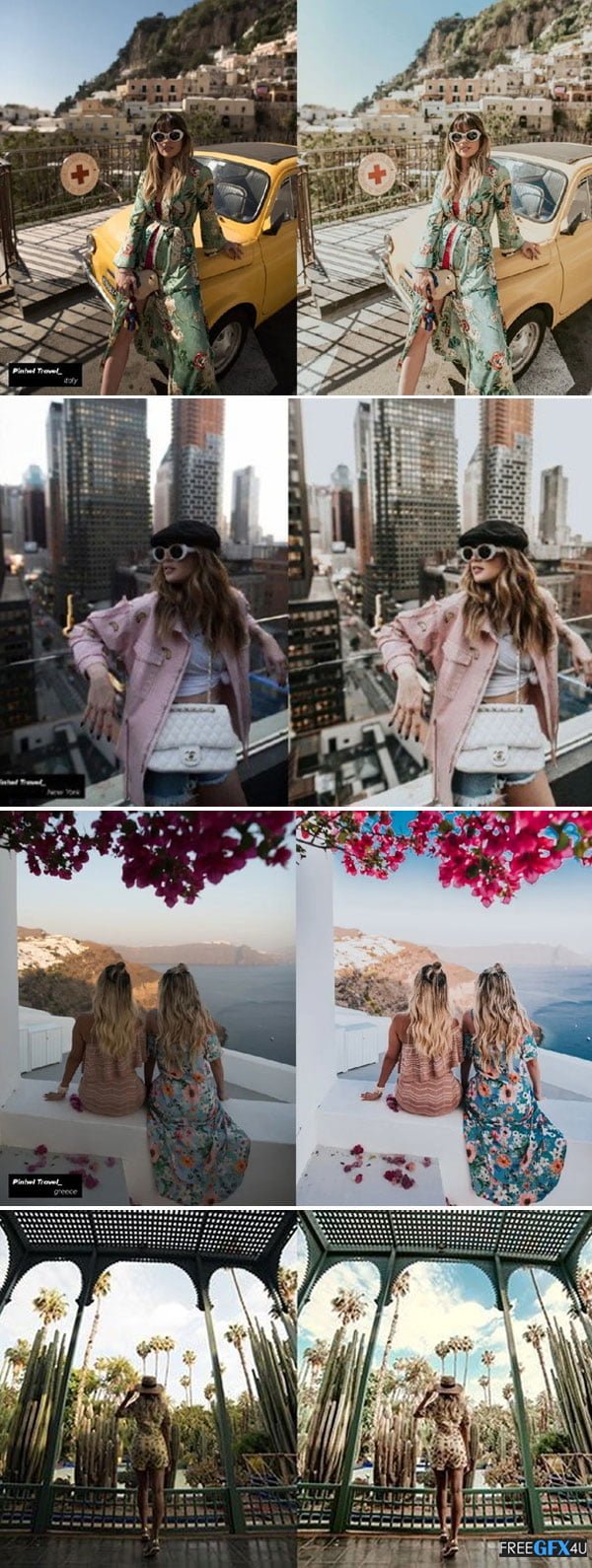Travel Preset Pack