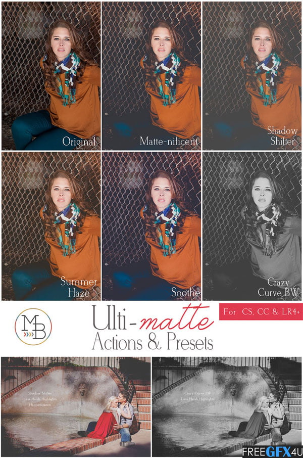 Matte Actions & Presets