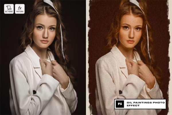 Oil Painting Photo Effect