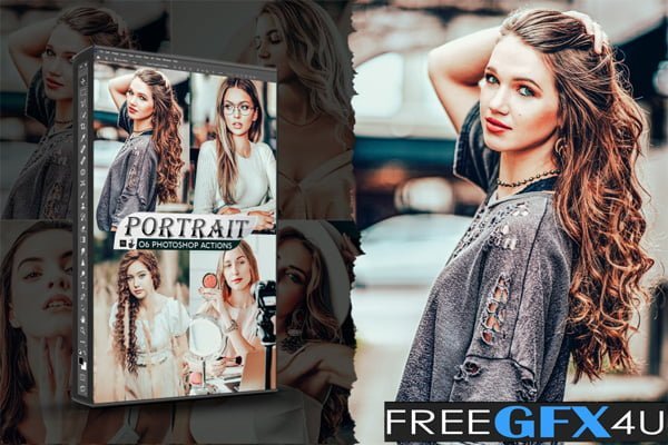 PRO Portrait Photoshop Actions