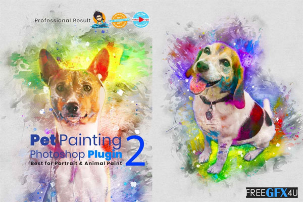 Pet Watercolor Art Plugin 2 Pet Watercolor Art Plugin