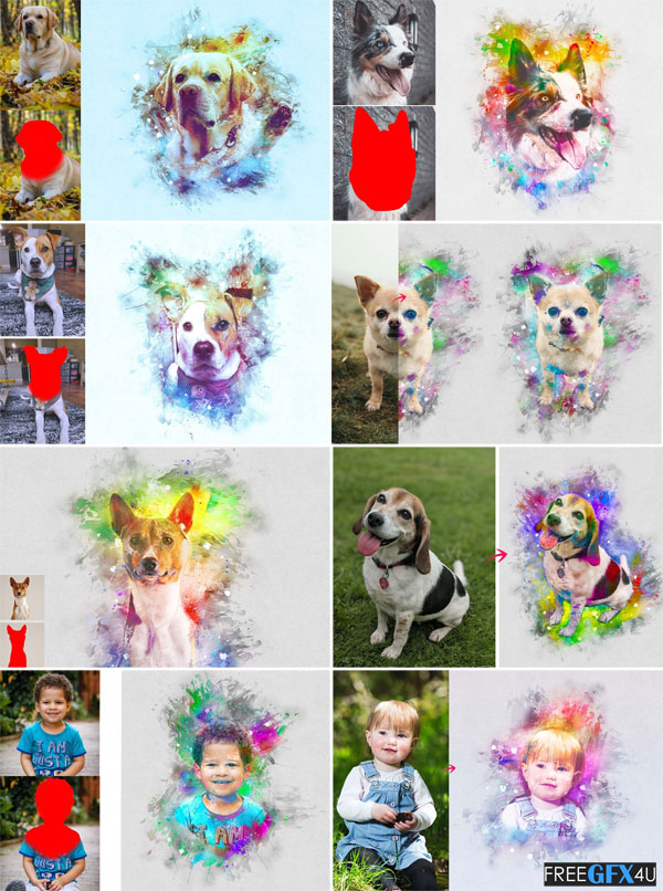 Pet Watercolor Art Plugin 2 Pet Watercolor Art Plugin
