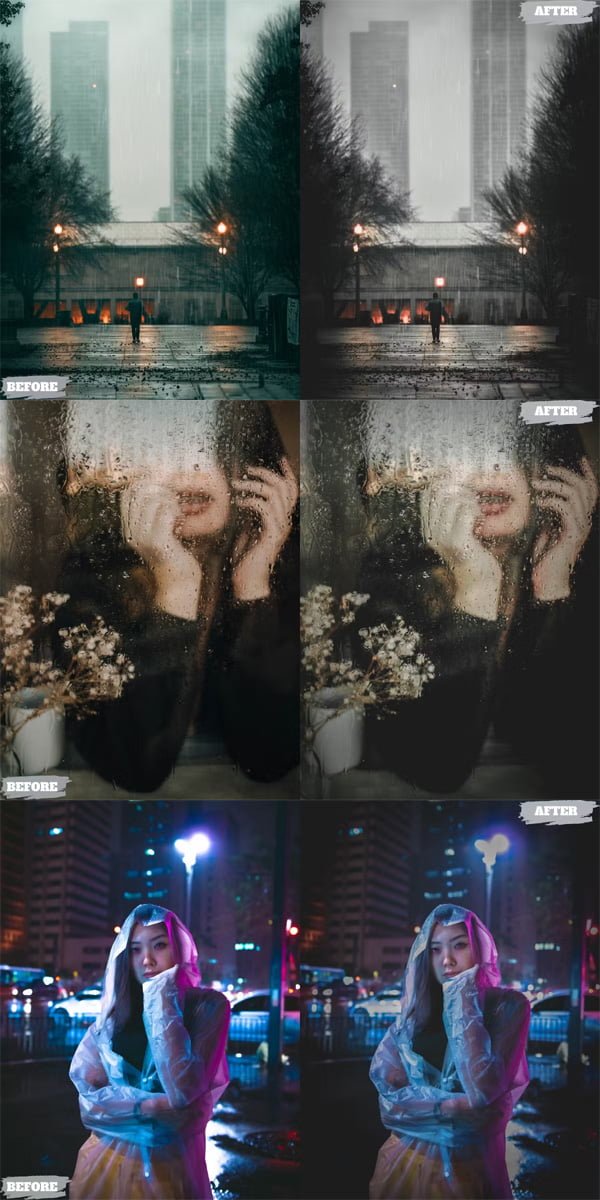 Rainy Presets Lightroom Presets Desktop and Mobile