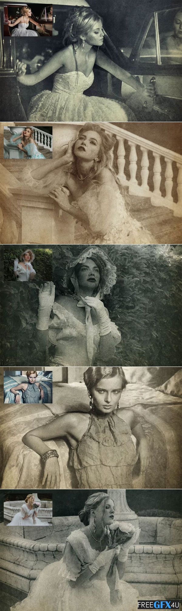 Vintage Old Photo Effect