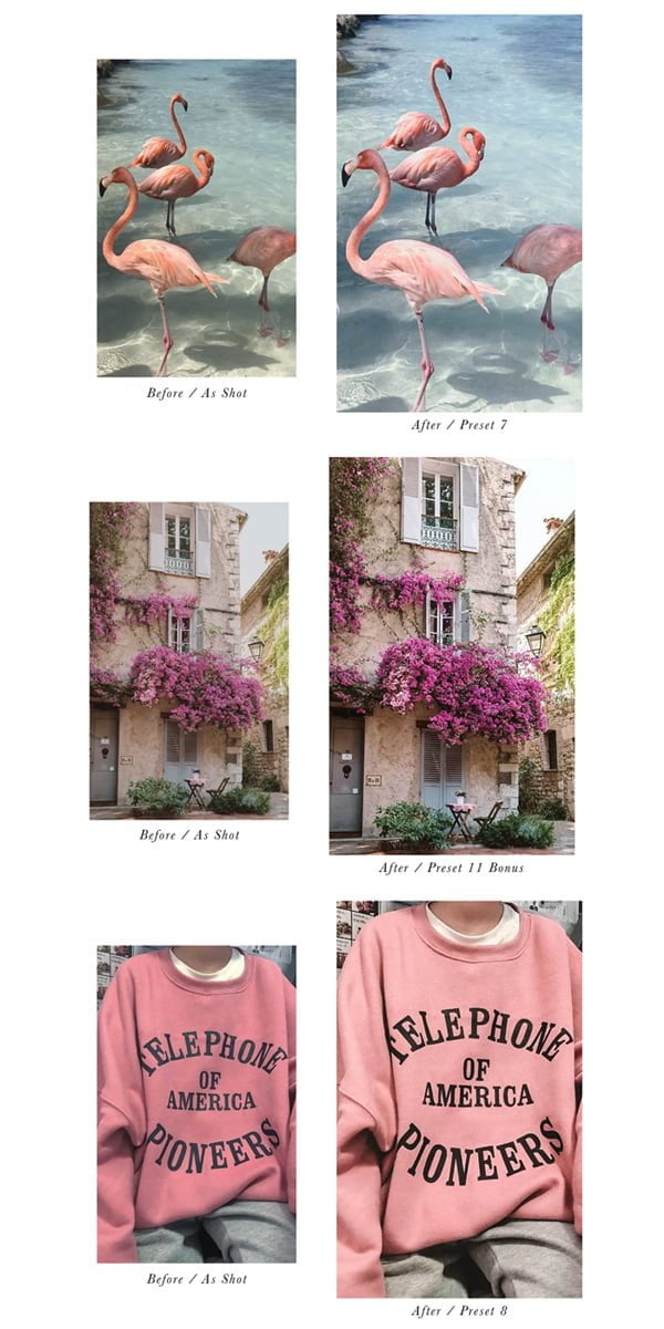 10 Pastels Mobile Lightroom Presets 10 Pastels Mobile Lightroom Presets