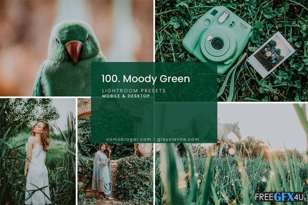 100 Moody Green Preset 100 Moody Green Preset